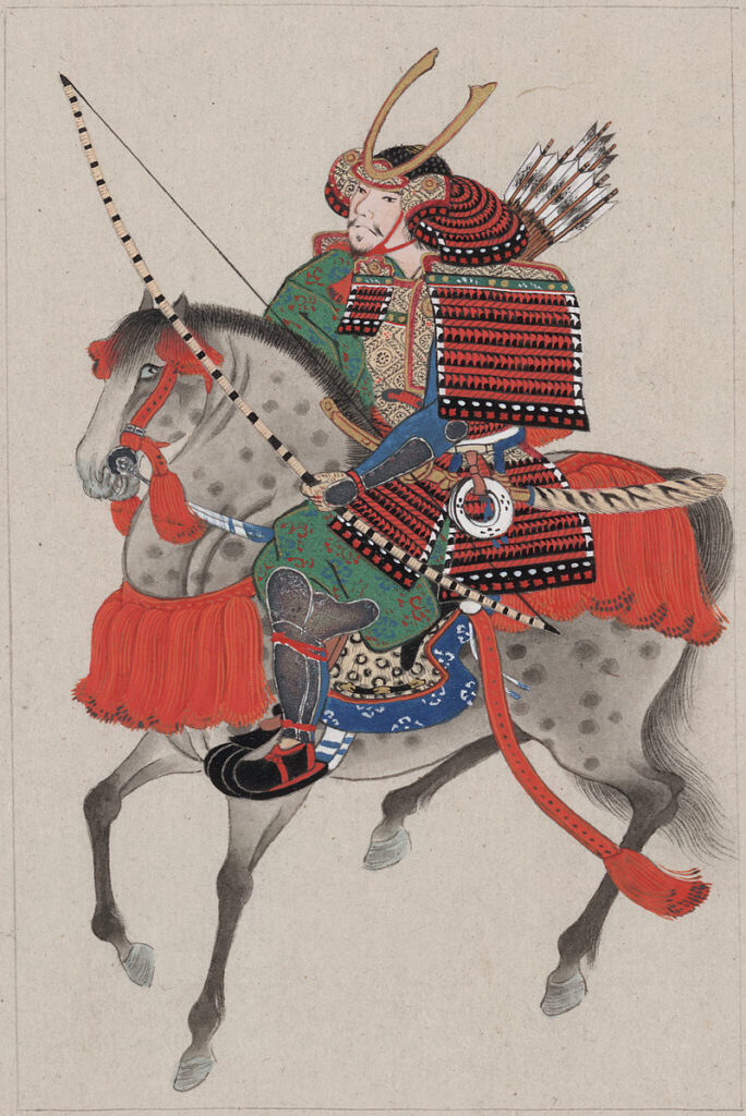 Kumihimo Samurai Armor on Horseback
