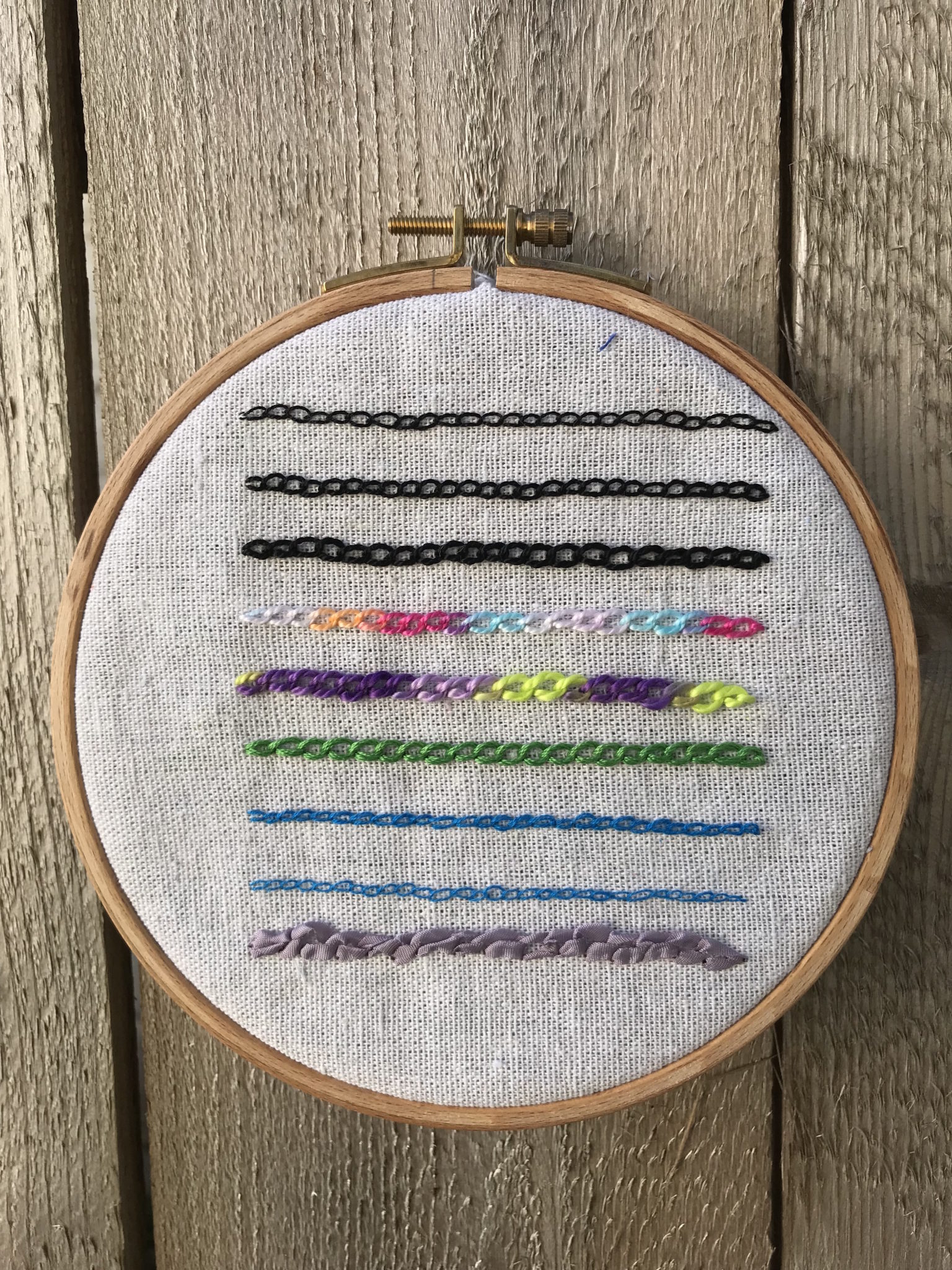 Chain, Chain, Chain Stitch | Create Whimsy | Hand Embroidery